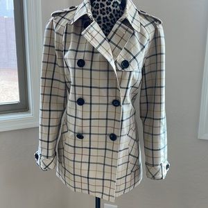 Coach- short trench jacket! Excellent condition.